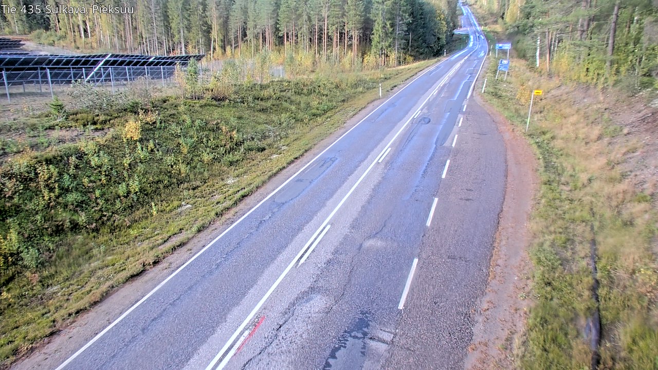 Weather Camera Image Road 435 Sulkava, Sulkava, Etelä-Savo