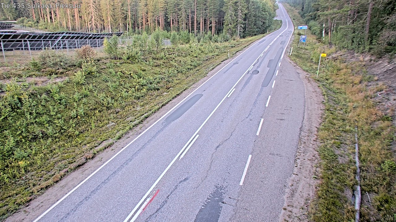 Weather Camera Image Road 435 Sulkava, Sulkava, Etelä-Savo