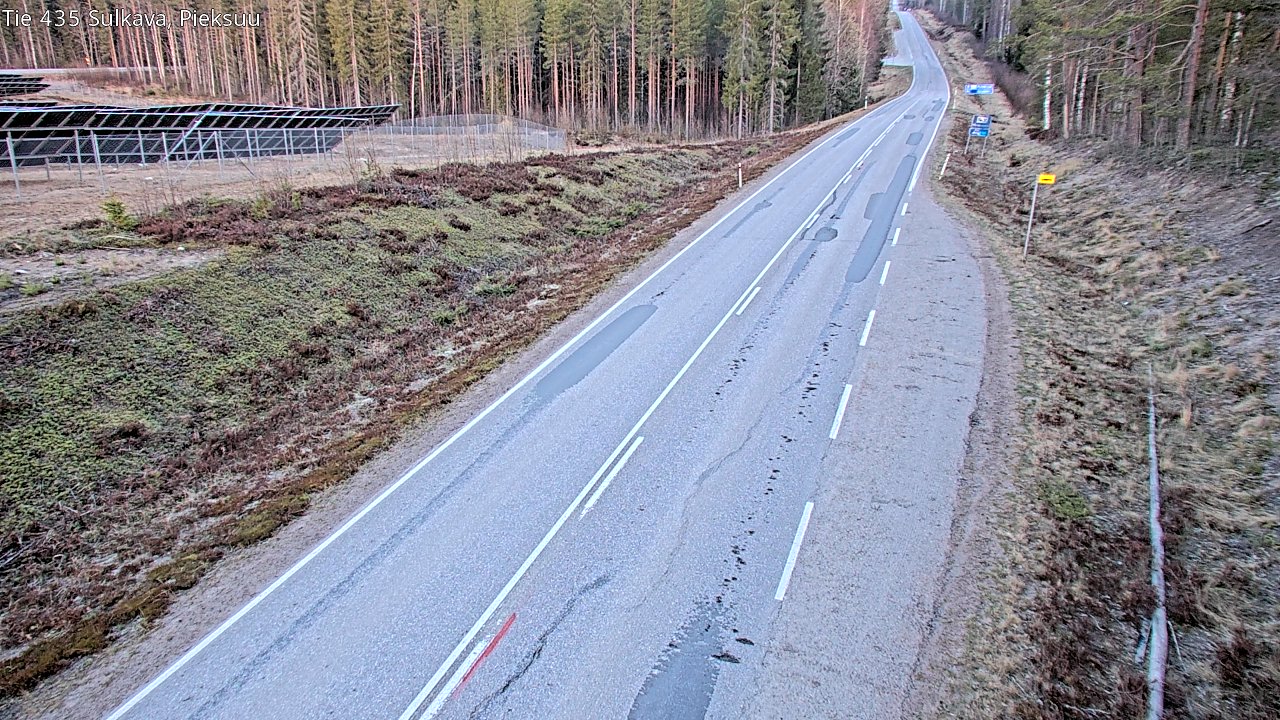 Weather Camera Image Road 435 Sulkava, Sulkava, Etelä-Savo