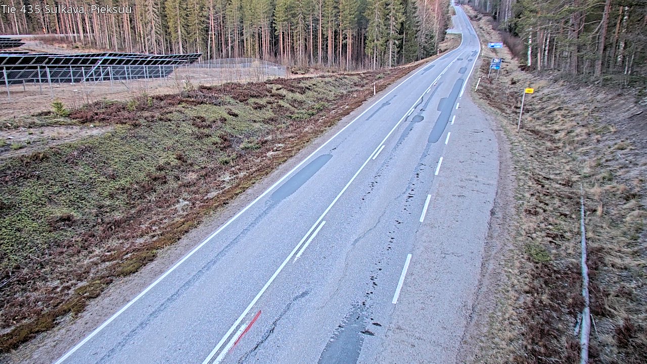 Weather Camera Image Road 435 Sulkava, Sulkava, Etelä-Savo