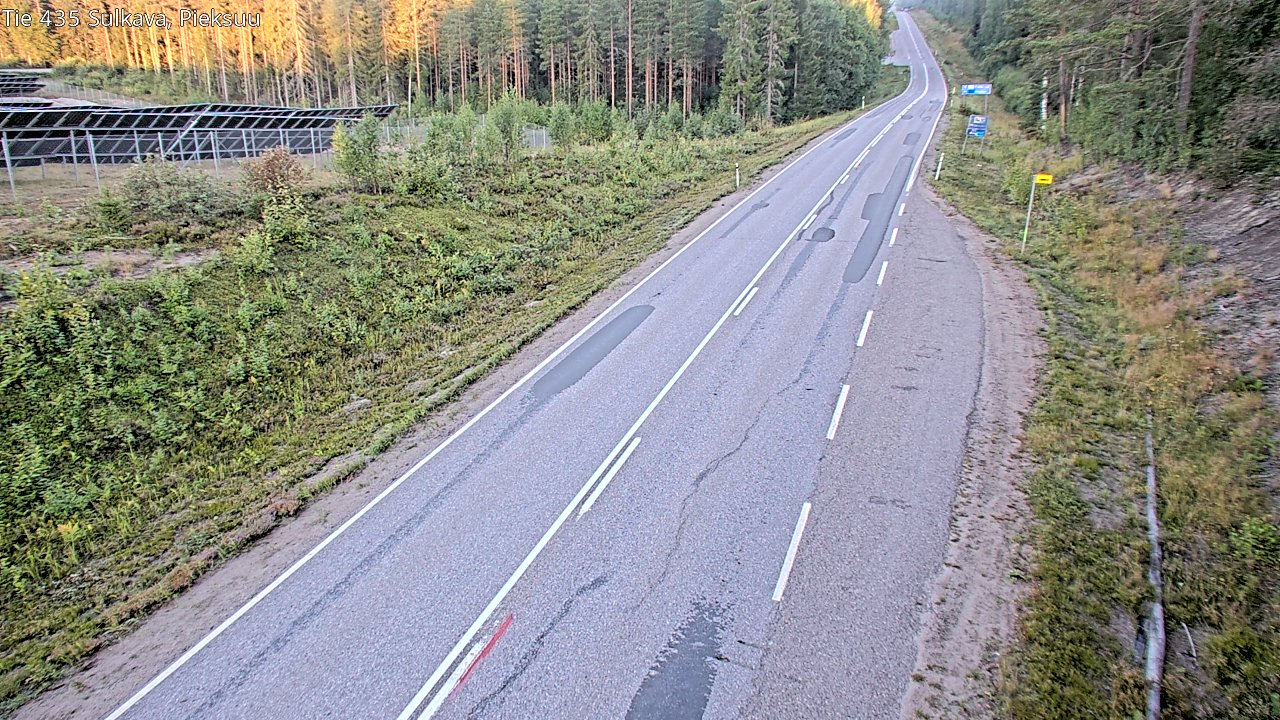 Weather Camera Image Road 435 Sulkava, Sulkava, Etelä-Savo