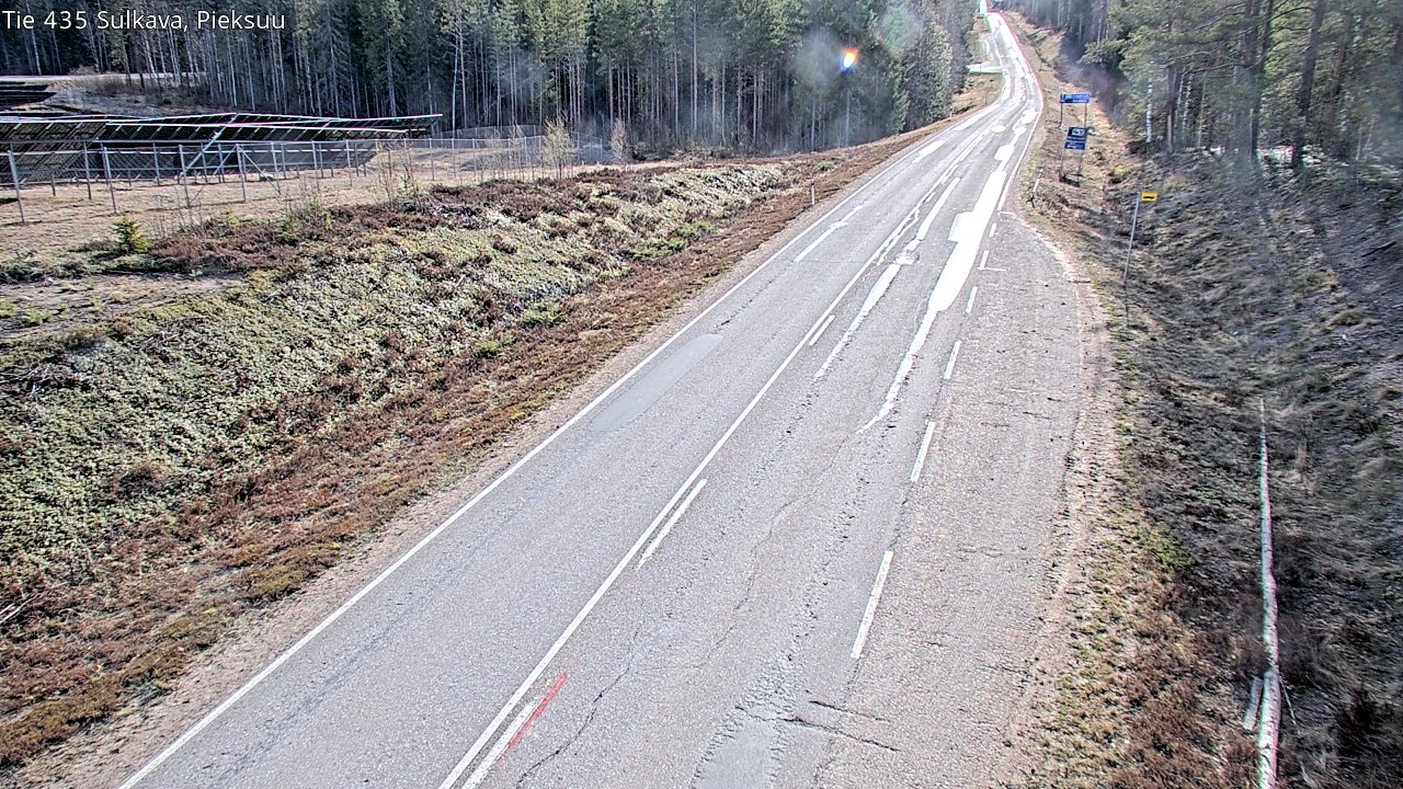 Weather Camera Image Väg 435 Sulkava, Sulkava, Etelä-Savo