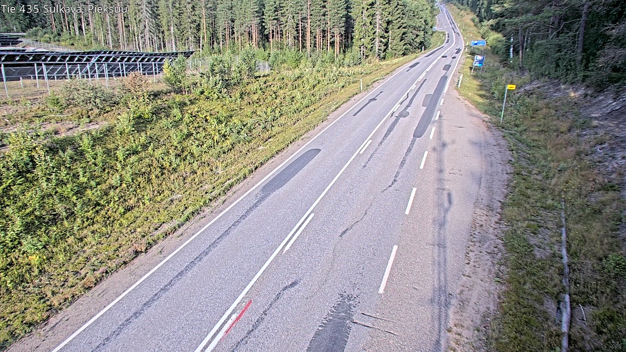 Weather Camera Image Road 435 Sulkava, Sulkava, Etelä-Savo