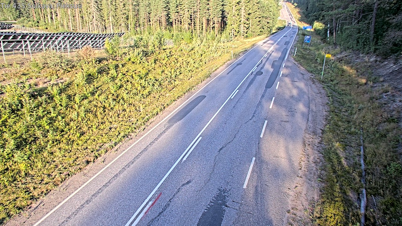 Weather Camera Image Road 435 Sulkava, Sulkava, Etelä-Savo