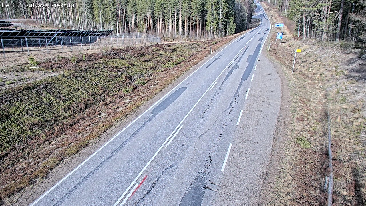Weather Camera Image Väg 435 Sulkava, Sulkava, Etelä-Savo