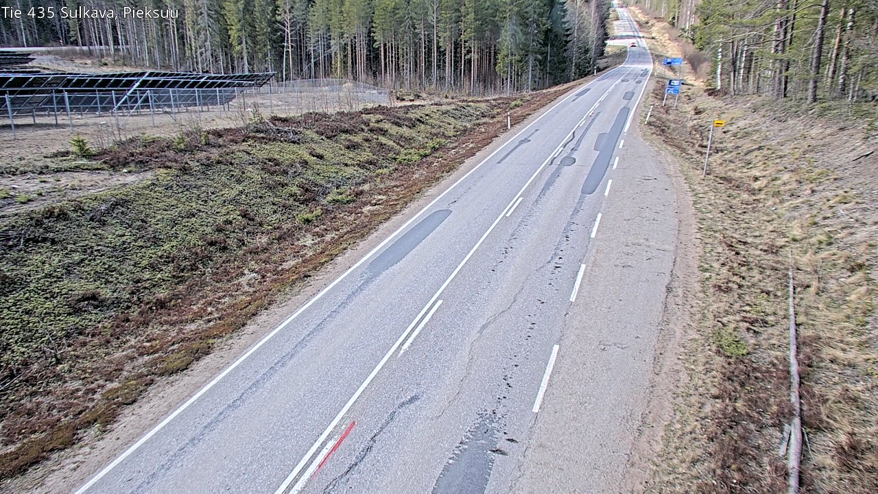 Weather Camera Image Väg 435 Sulkava, Sulkava, Etelä-Savo