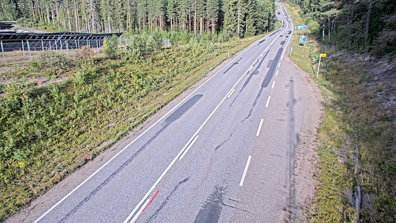 Weather Camera Image Road 435 Sulkava, Sulkava, Etelä-Savo
