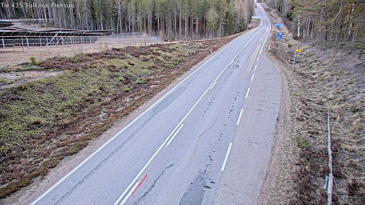 Weather Camera Image Väg 435 Sulkava, Sulkava, Etelä-Savo