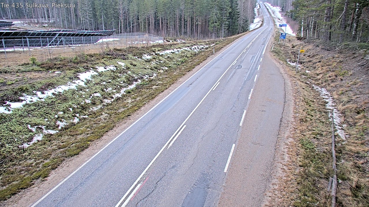 Weather Camera Image Road 435 Sulkava, Sulkava, Etelä-Savo
