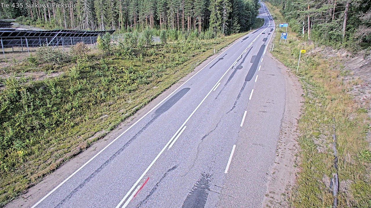 Weather Camera Image Road 435 Sulkava, Sulkava, Etelä-Savo