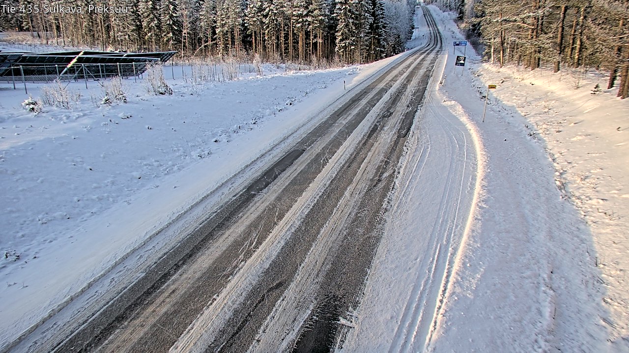 Weather Camera Image Road 435 Sulkava, Sulkava, Etelä-Savo