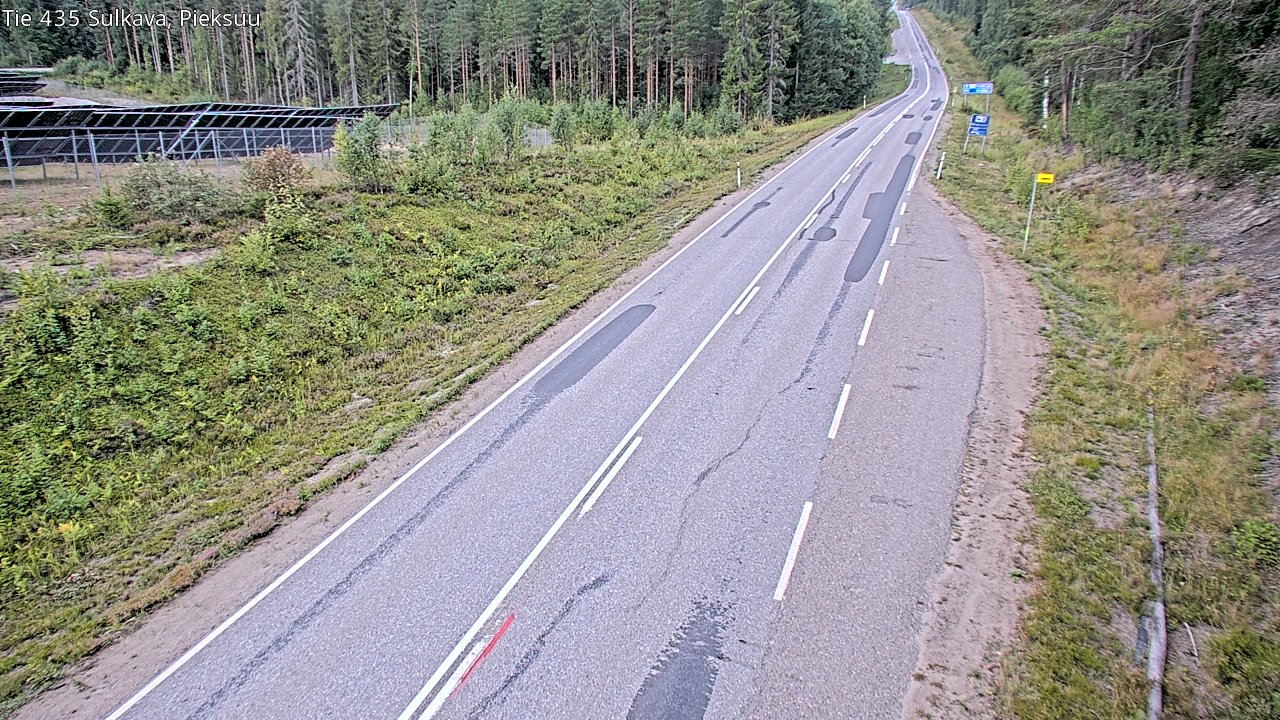 Weather Camera Image Road 435 Sulkava, Sulkava, Etelä-Savo