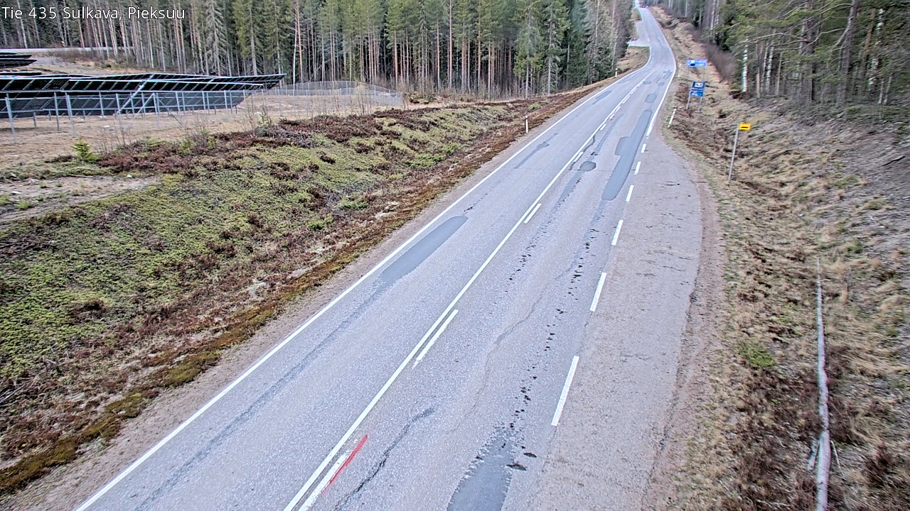 Weather Camera Image Road 435 Sulkava, Sulkava, Etelä-Savo
