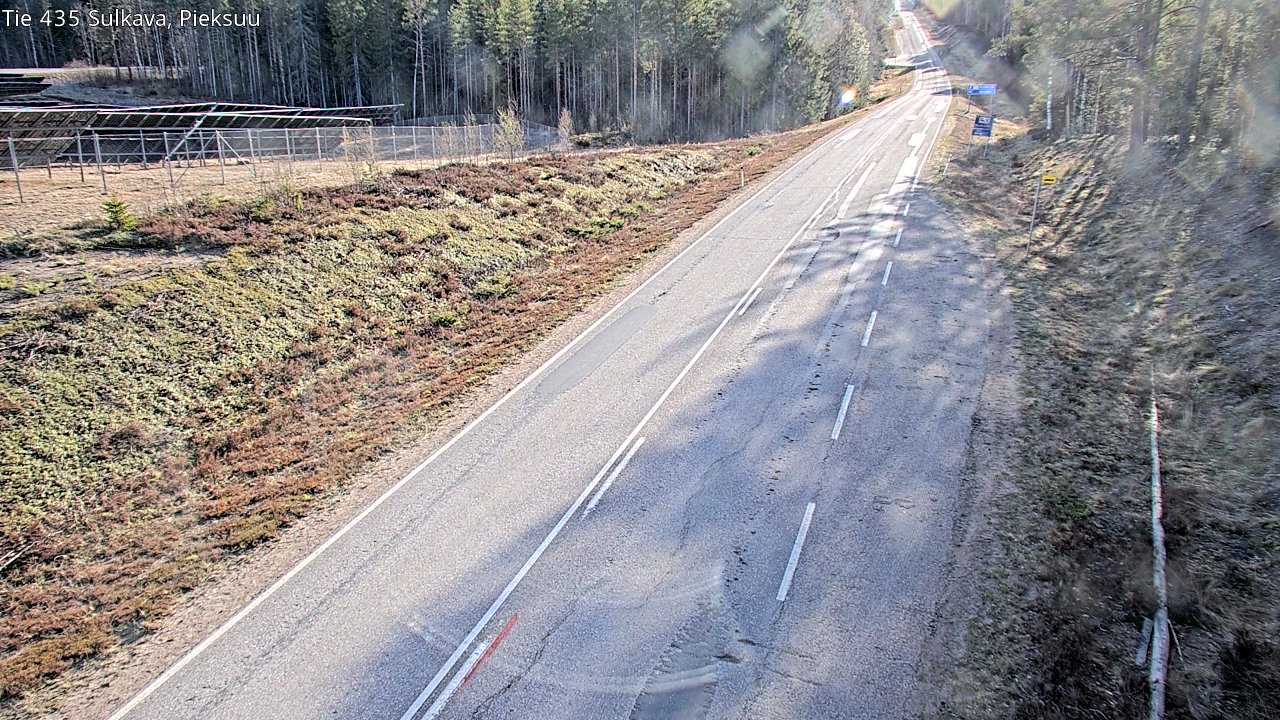 Weather Camera Image Väg 435 Sulkava, Sulkava, Etelä-Savo