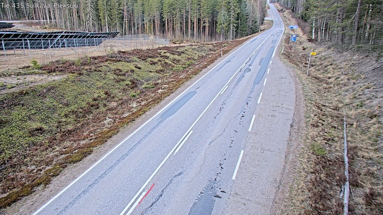 Weather Camera Image Road 435 Sulkava, Sulkava, Etelä-Savo