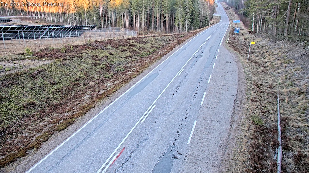 Weather Camera Image Väg 435 Sulkava, Sulkava, Etelä-Savo