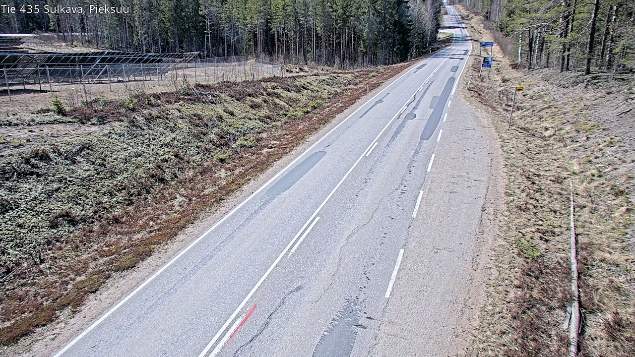 Weather Camera Image Väg 435 Sulkava, Sulkava, Etelä-Savo