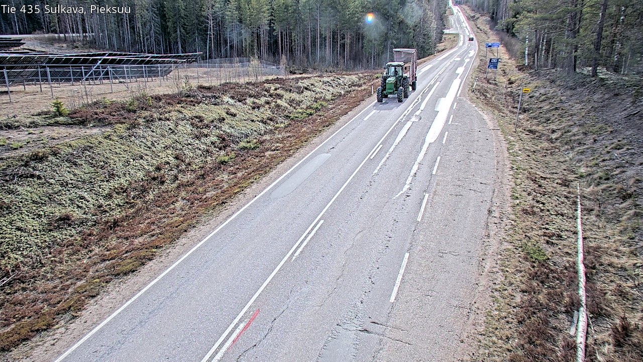 Weather Camera Image Väg 435 Sulkava, Sulkava, Etelä-Savo