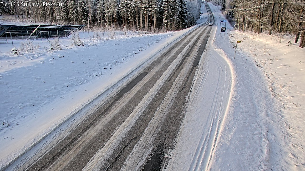Weather Camera Image Road 435 Sulkava, Sulkava, Etelä-Savo