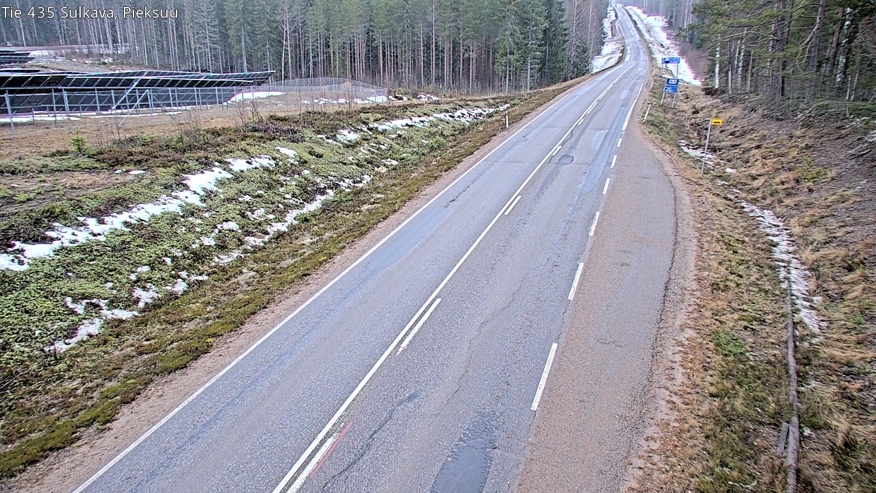 Weather Camera Image Road 435 Sulkava, Sulkava, Etelä-Savo