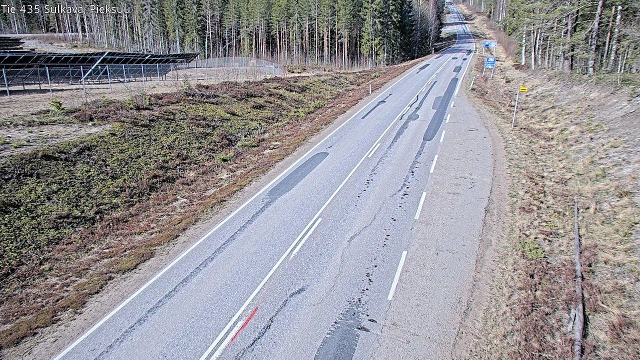 Weather Camera Image Väg 435 Sulkava, Sulkava, Etelä-Savo