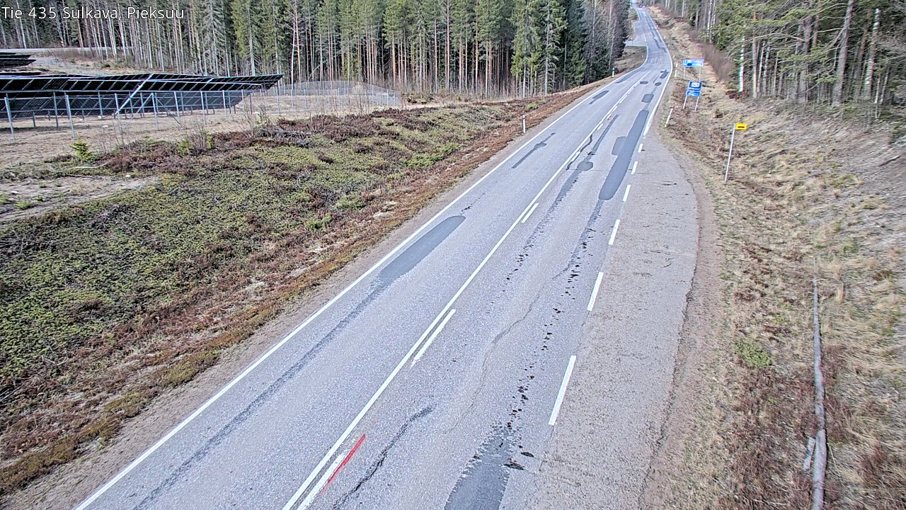 Weather Camera Image Väg 435 Sulkava, Sulkava, Etelä-Savo