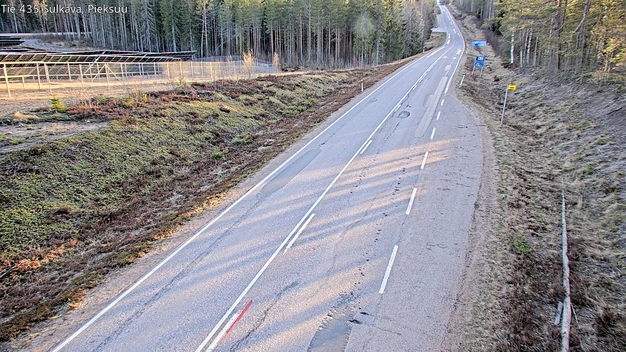 Weather Camera Image Väg 435 Sulkava, Sulkava, Etelä-Savo