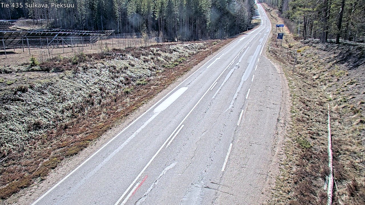 Weather Camera Image Väg 435 Sulkava, Sulkava, Etelä-Savo