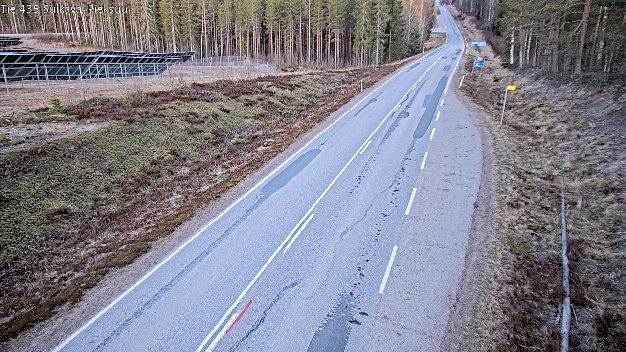 Weather Camera Image Road 435 Sulkava, Sulkava, Etelä-Savo