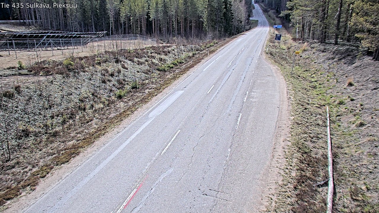 Weather Camera Image Väg 435 Sulkava, Sulkava, Etelä-Savo