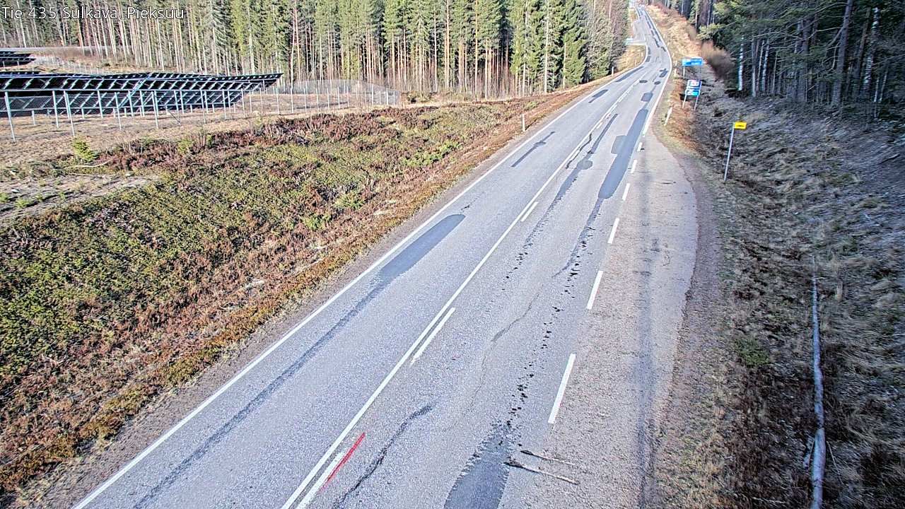 Weather Camera Image Väg 435 Sulkava, Sulkava, Etelä-Savo