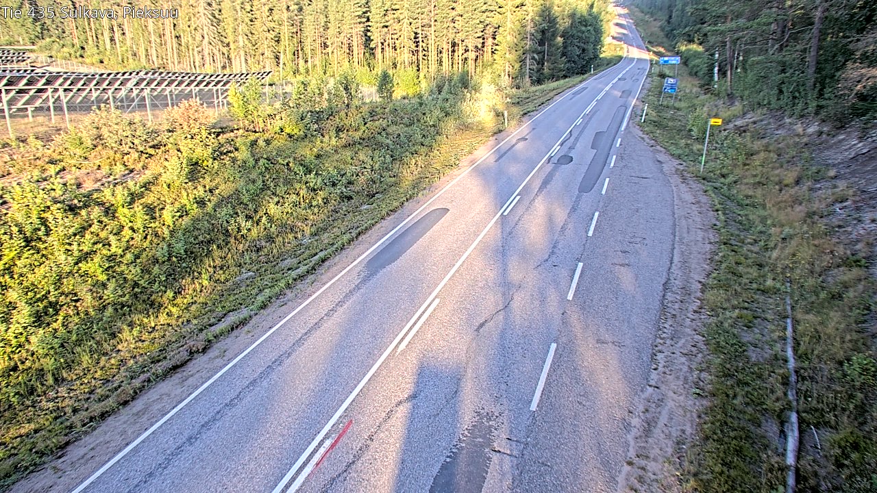Weather Camera Image Road 435 Sulkava, Sulkava, Etelä-Savo