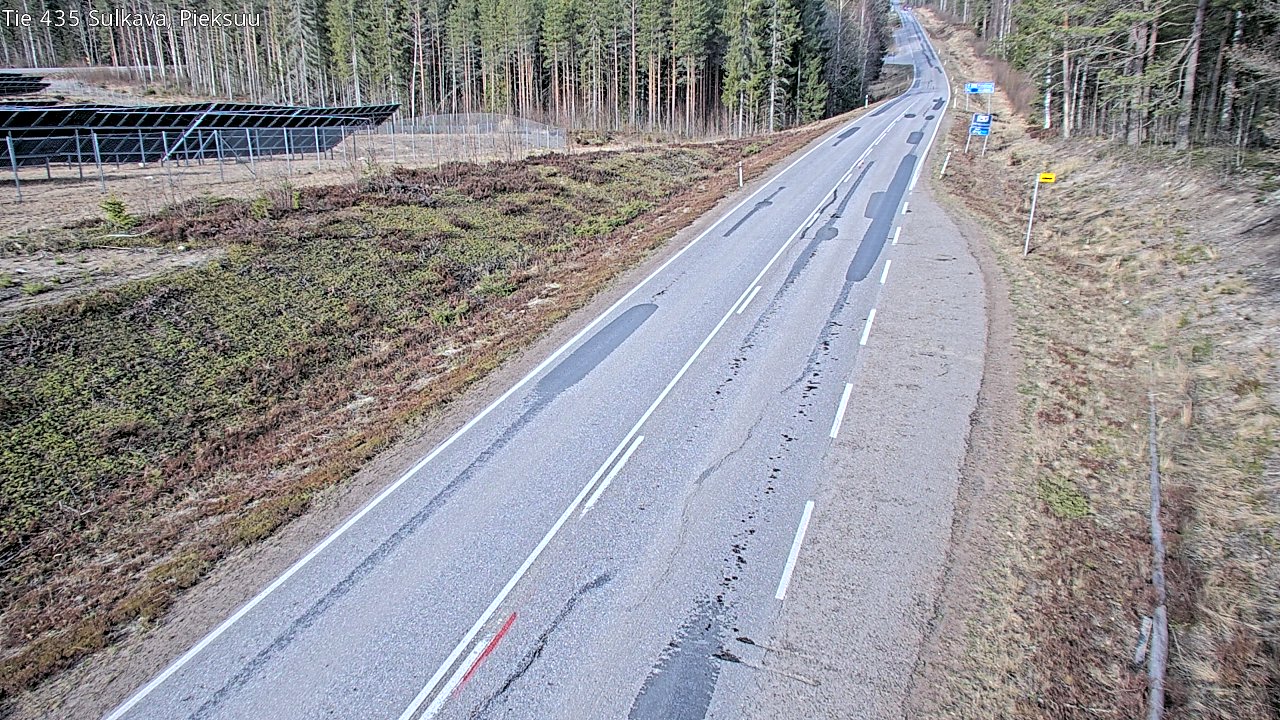 Weather Camera Image Väg 435 Sulkava, Sulkava, Etelä-Savo