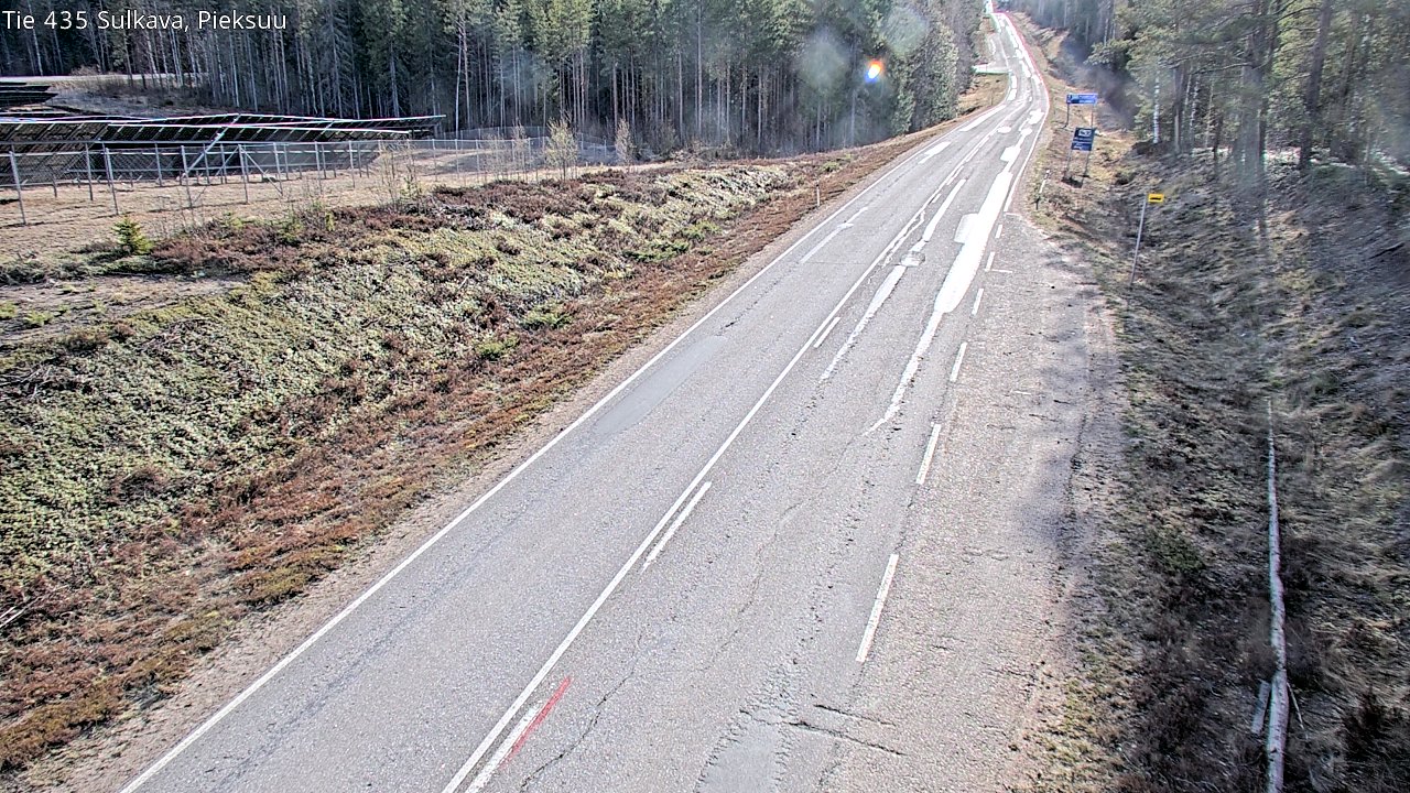 Weather Camera Image Väg 435 Sulkava, Sulkava, Etelä-Savo