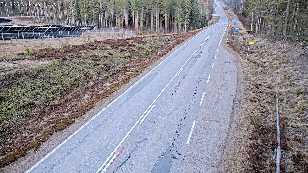 Weather Camera Image Väg 435 Sulkava, Sulkava, Etelä-Savo