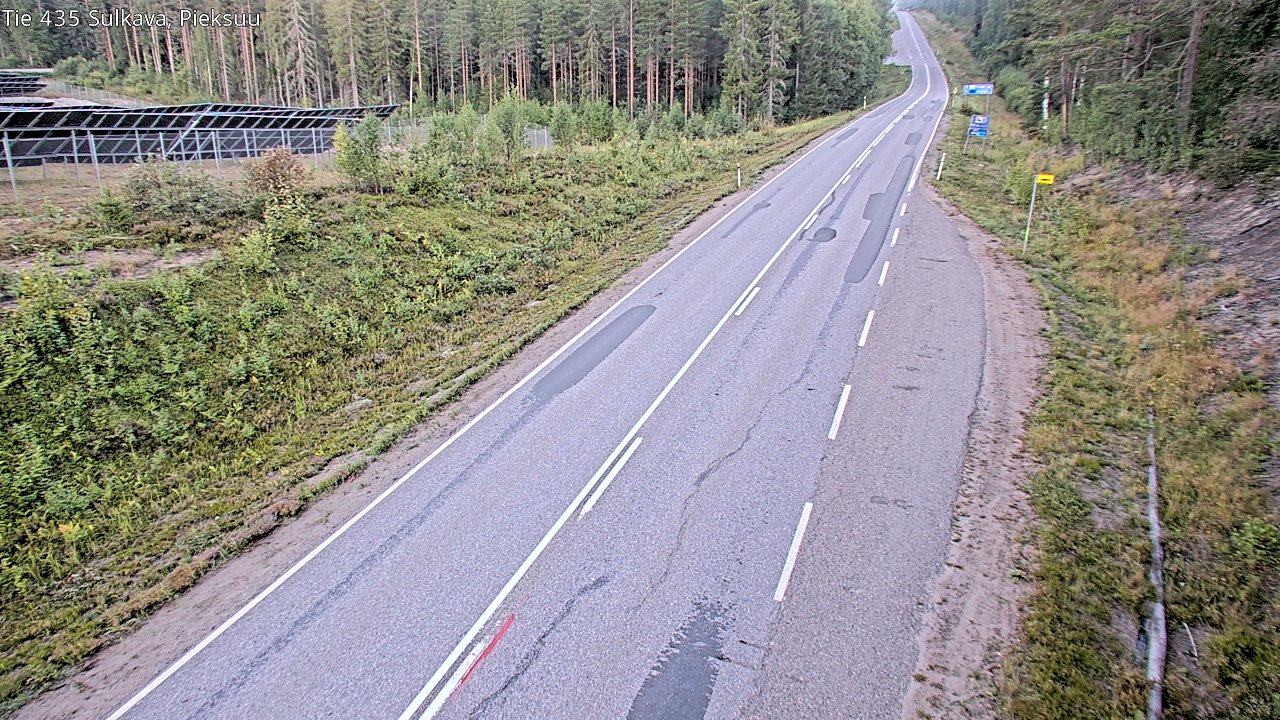 Weather Camera Image Road 435 Sulkava, Sulkava, Etelä-Savo