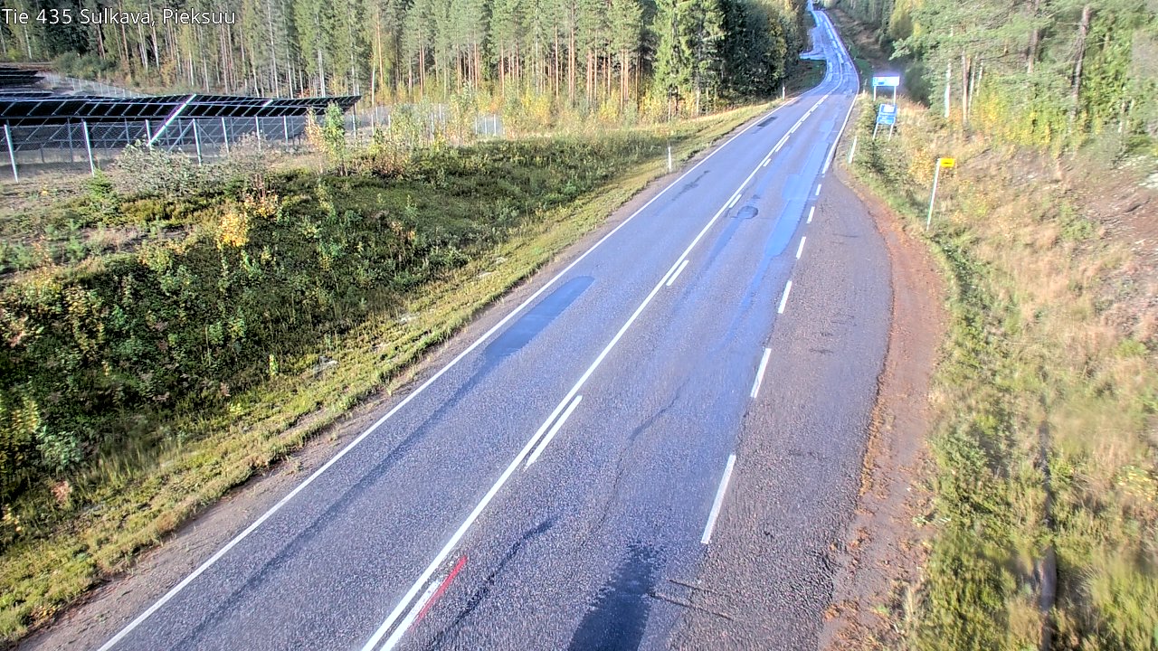 Weather Camera Image Road 435 Sulkava, Sulkava, Etelä-Savo