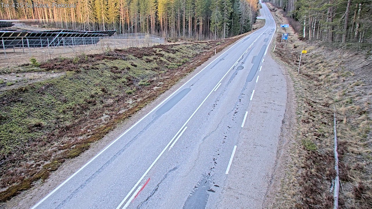 Weather Camera Image Road 435 Sulkava, Sulkava, Etelä-Savo