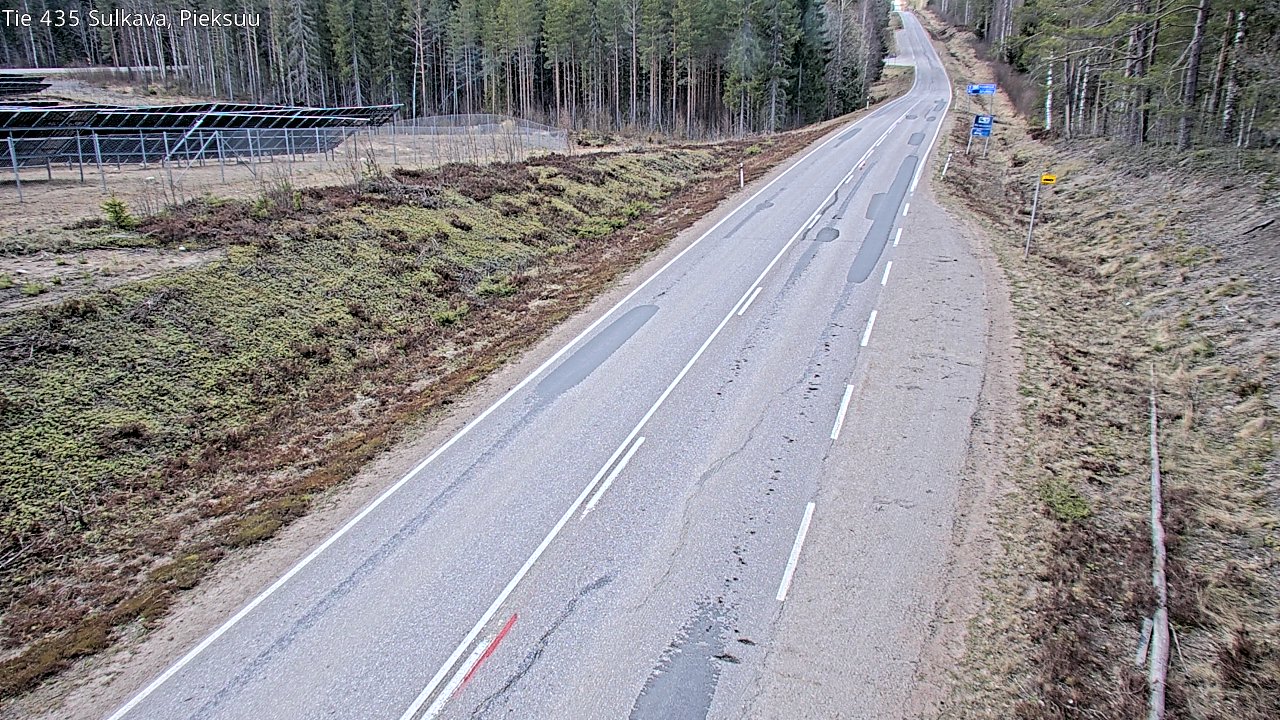 Weather Camera Image Väg 435 Sulkava, Sulkava, Etelä-Savo