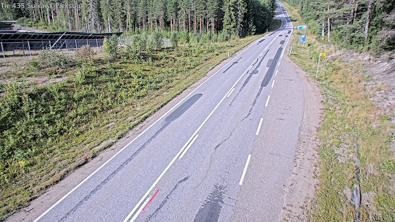 Weather Camera Image Road 435 Sulkava, Sulkava, Etelä-Savo