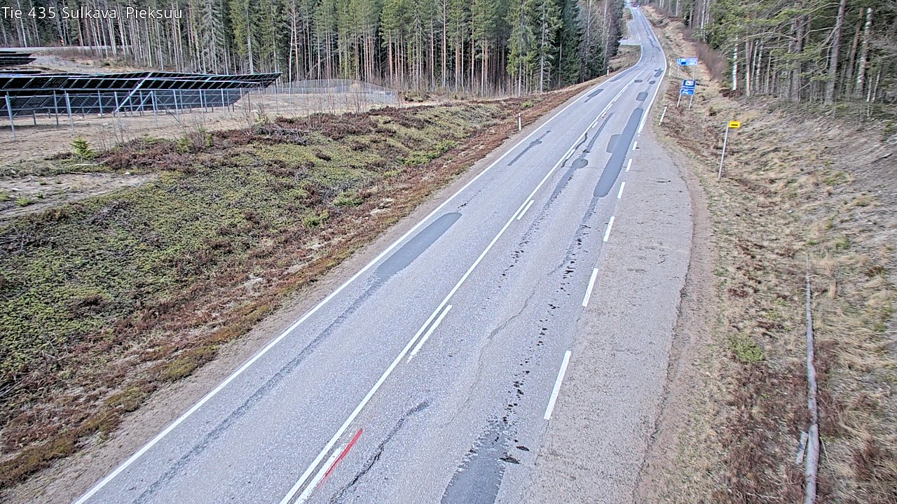 Weather Camera Image Väg 435 Sulkava, Sulkava, Etelä-Savo