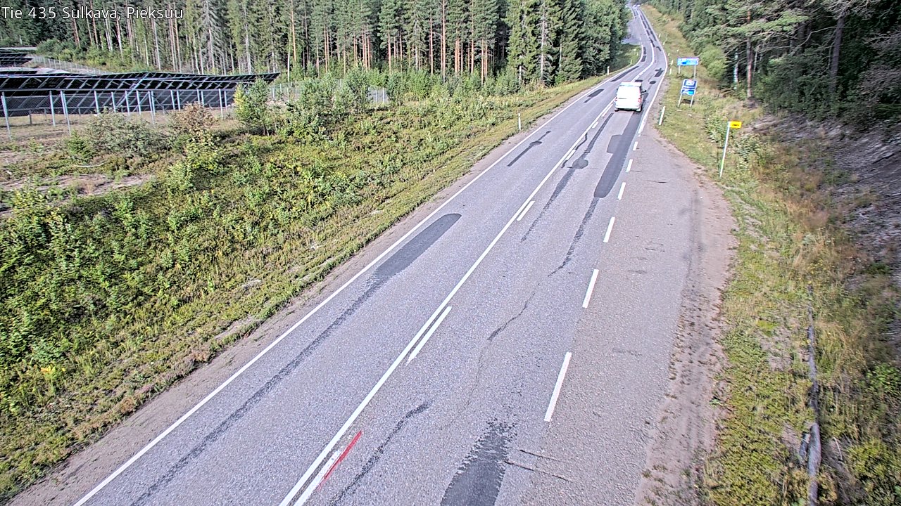 Weather Camera Image Road 435 Sulkava, Sulkava, Etelä-Savo