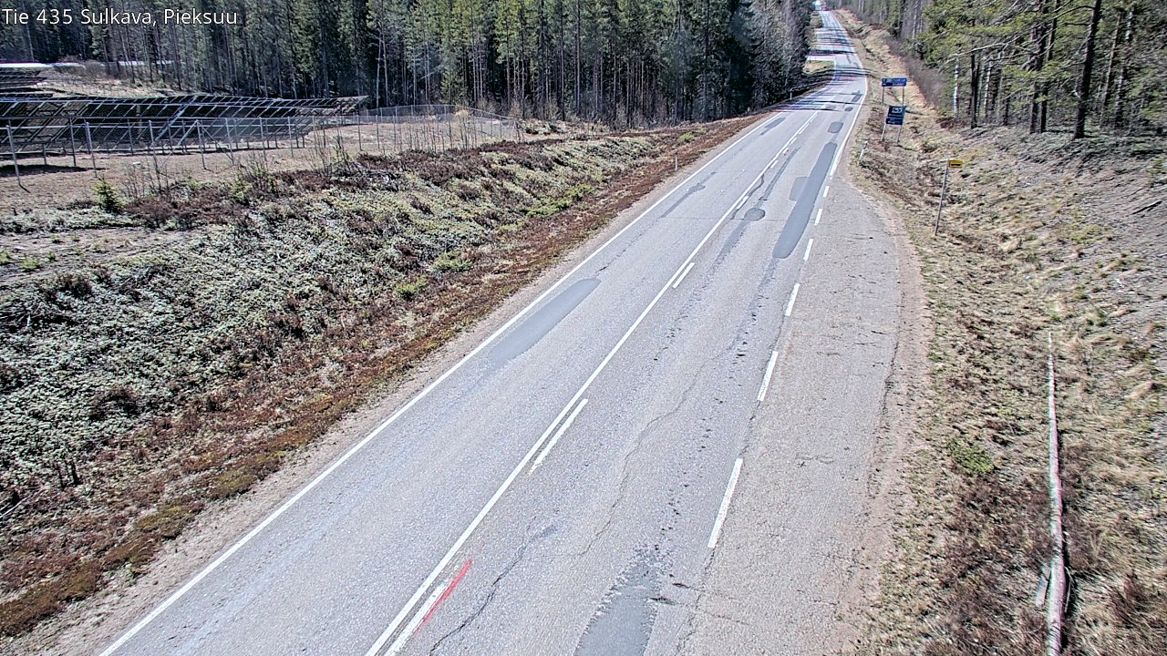 Weather Camera Image Väg 435 Sulkava, Sulkava, Etelä-Savo