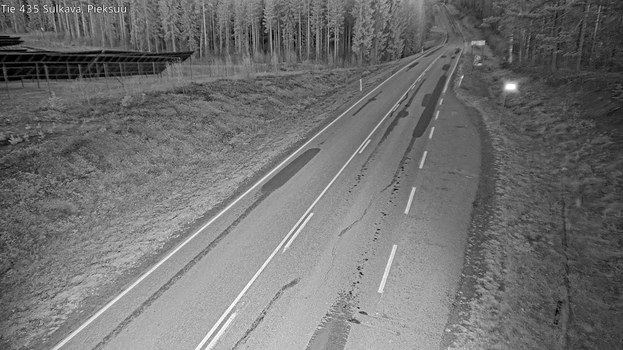Weather Camera Image Road 435 Sulkava, Sulkava, Etelä-Savo