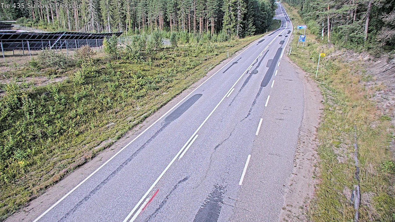 Weather Camera Image Road 435 Sulkava, Sulkava, Etelä-Savo