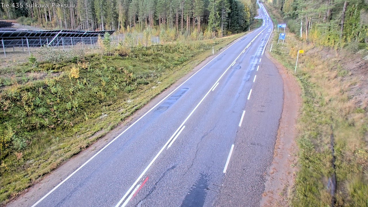 Weather Camera Image Road 435 Sulkava, Sulkava, Etelä-Savo