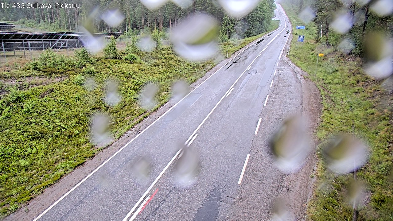Weather Camera Image Road 435 Sulkava, Sulkava, Etelä-Savo
