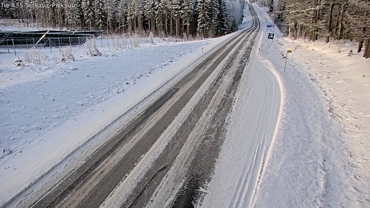 Weather Camera Image Road 435 Sulkava, Sulkava, Etelä-Savo