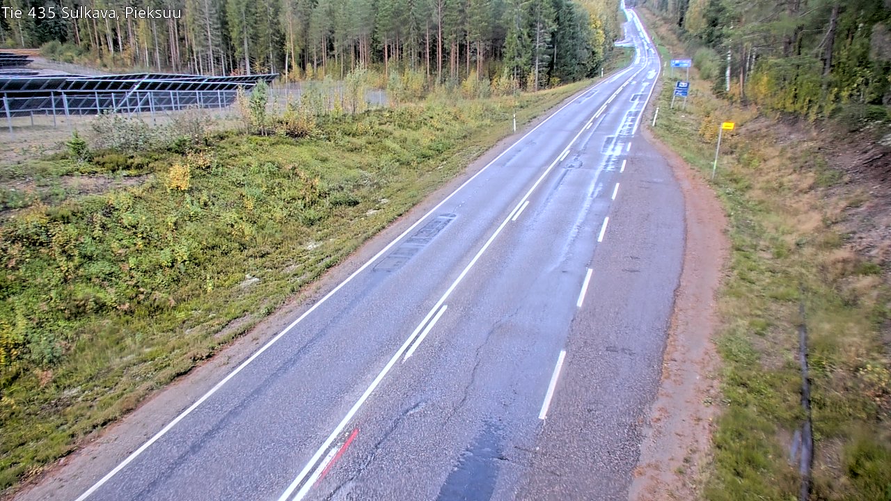 Weather Camera Image Road 435 Sulkava, Sulkava, Etelä-Savo