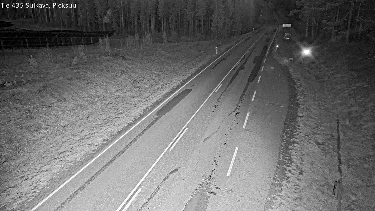 Weather Camera Image Road 435 Sulkava, Sulkava, Etelä-Savo